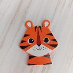 wooden tiger