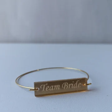 team bride bracelet