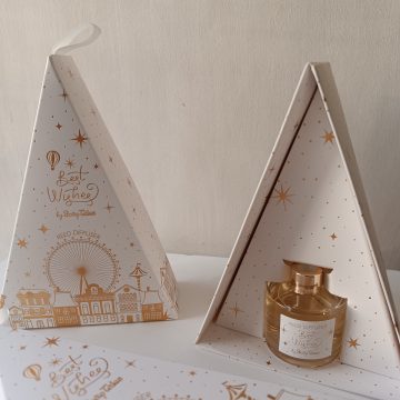 reed diffuser in Christmas box